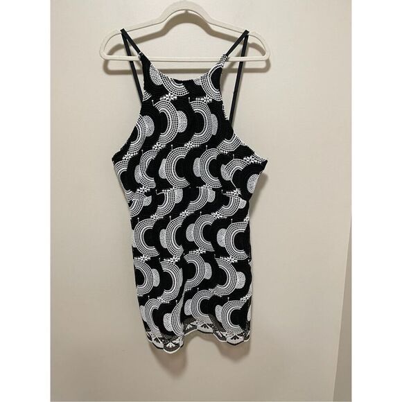 Anthropologie x Maeve Halter Mini Dress Size 14 - Picture 7 of 11